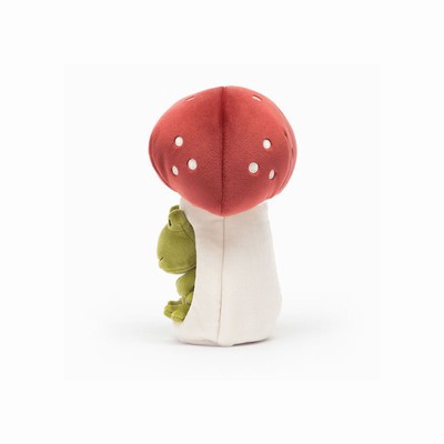 Jellycat Forest Fauna Frog New Zealand | CAKUV7532